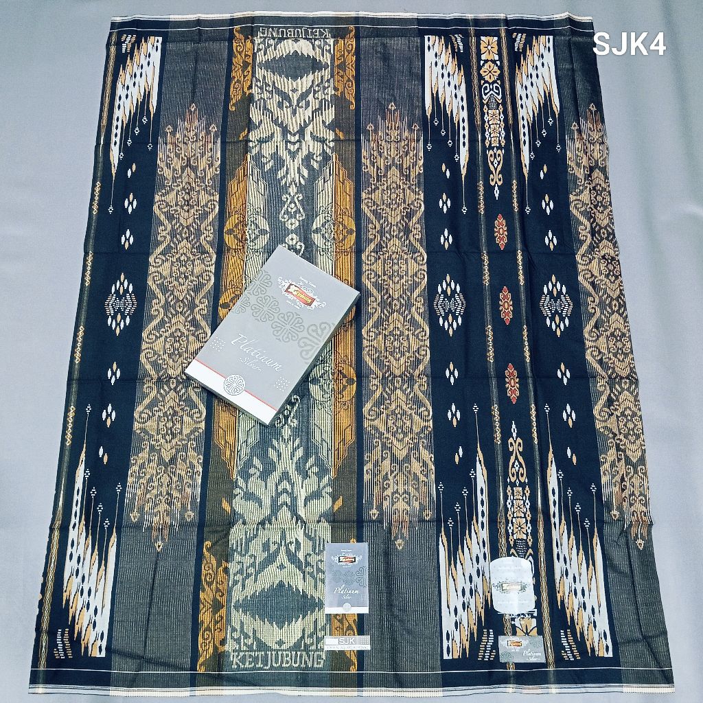 Sarung KETJUBUNG PLATINUM SILVER JSK, GSI, TIS, DIS 100% original