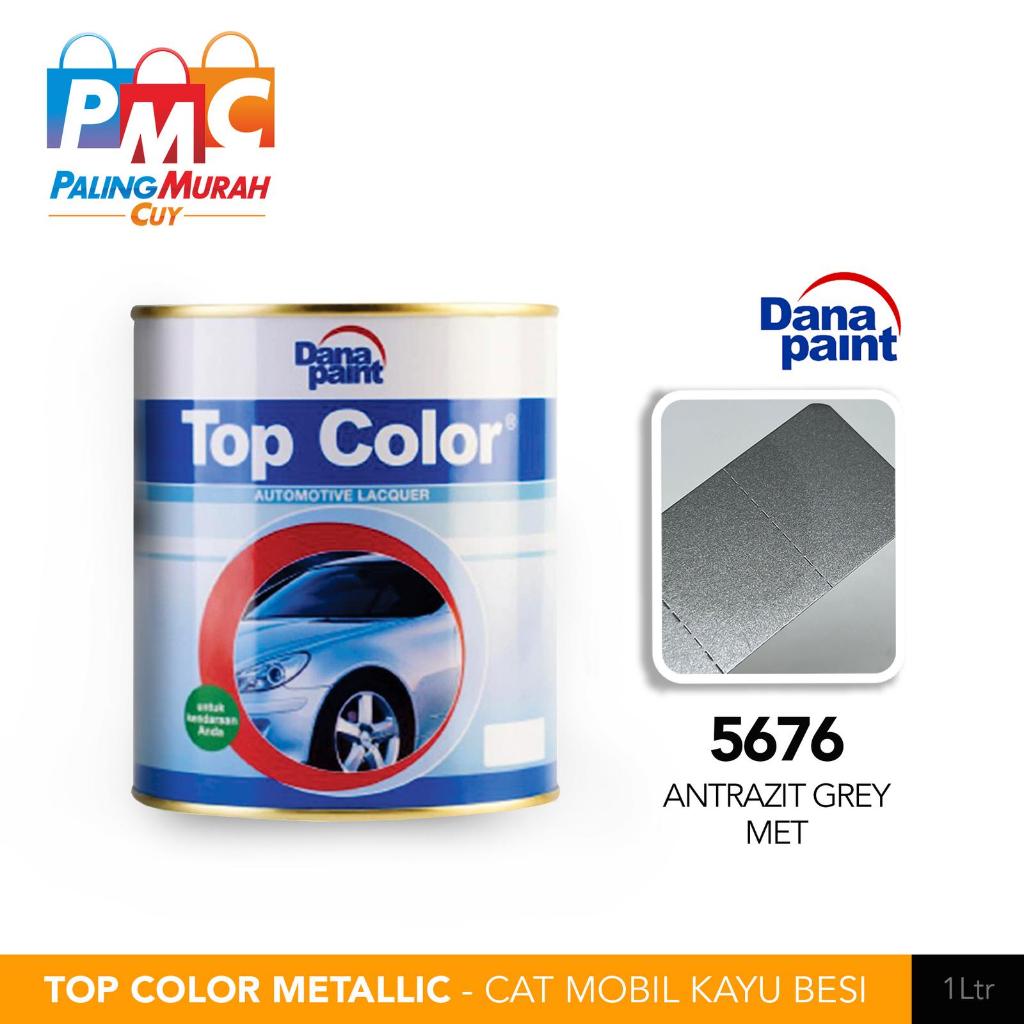 TOP COLOR ANTHRAZIT GREY MET 223-5676 / CAT DUCO ABU MUDA METALIK TOPCOLOR 5676