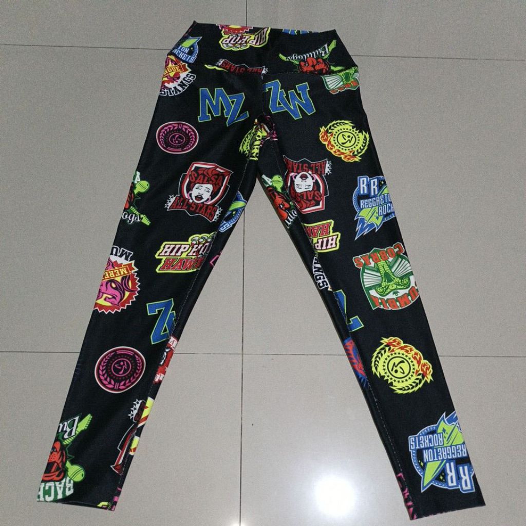 Preloved Legging Zumba Wear Original
