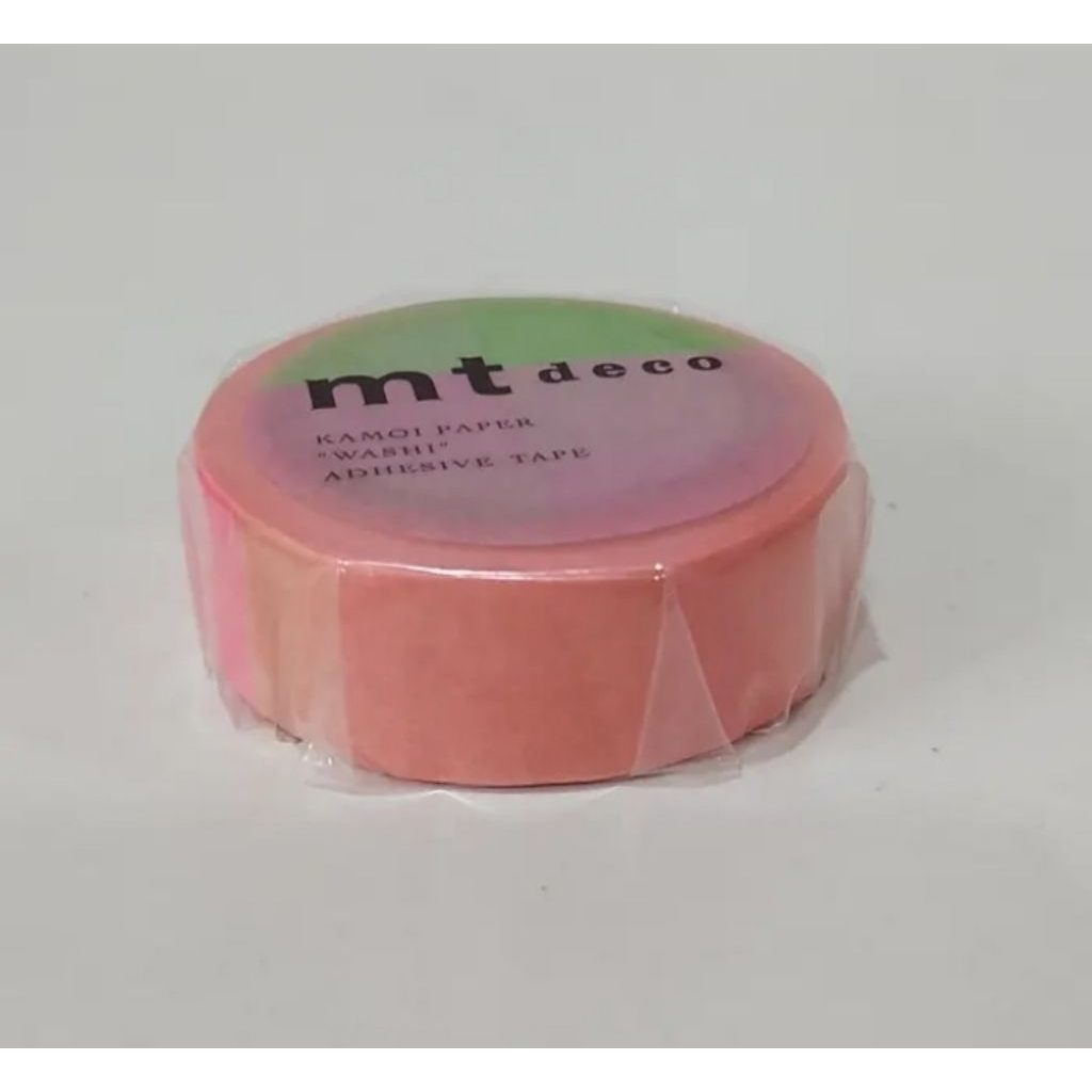 Mt deco pink green washi tape
