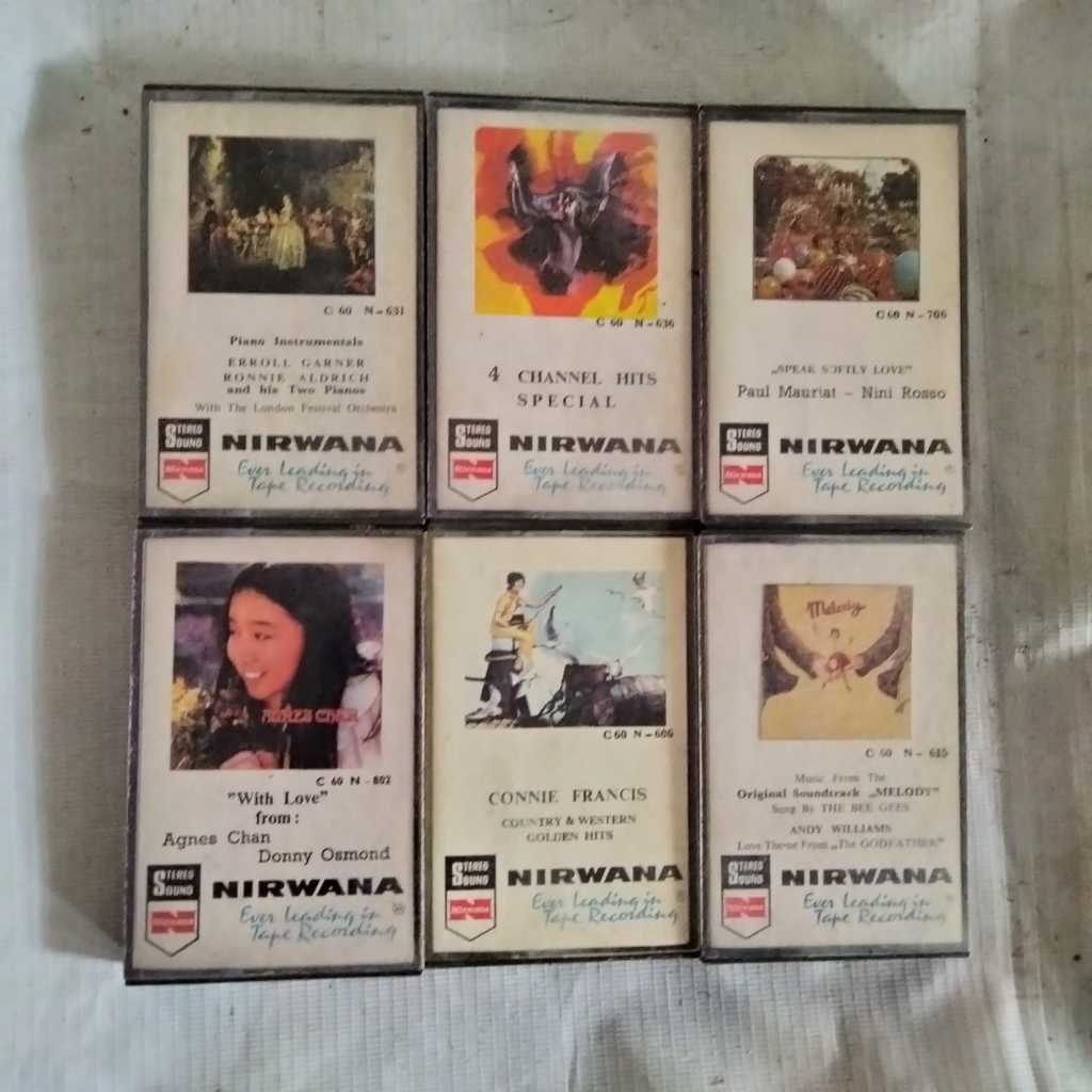 Kaset Bekas, Old Vintage Cassette Mix, Nirwana Various Collection, Various Artists and Genres, Lagu 