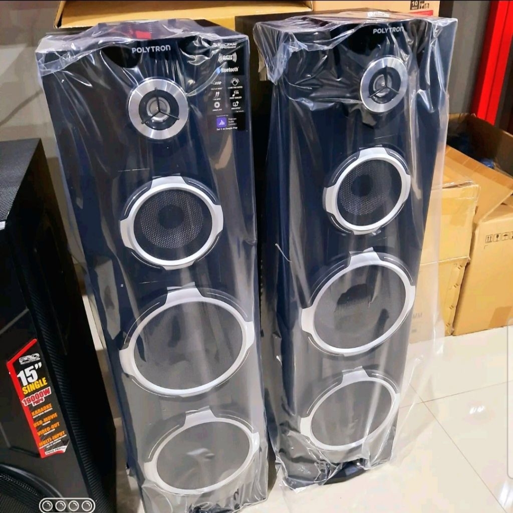 SPEAKER/ SPIKER AKTIF BLUETOOTH POLYTRON PAS 8FF22 ORIGINAL