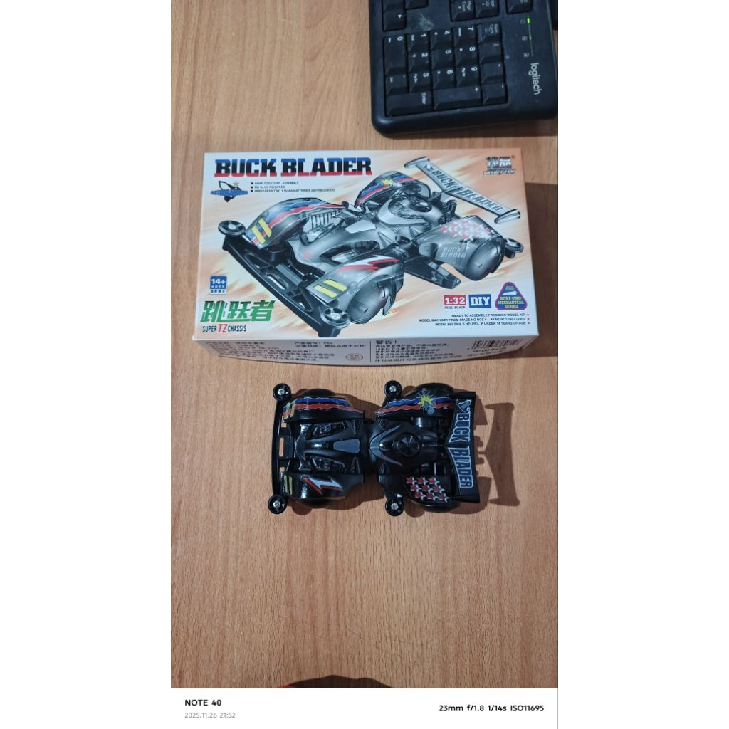 Mini4WD Buck Blader Merk Jiepin Sudah dirakit