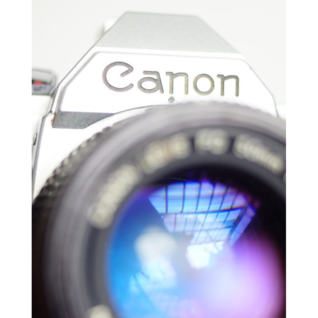 SLR Analog Canon AE1 Program 35mm Film Camera