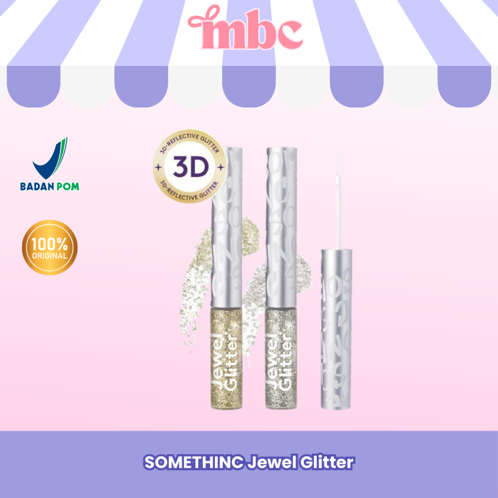 MBC Official - SOMETHINC Jewel Glitter Liquid - Silver Gold