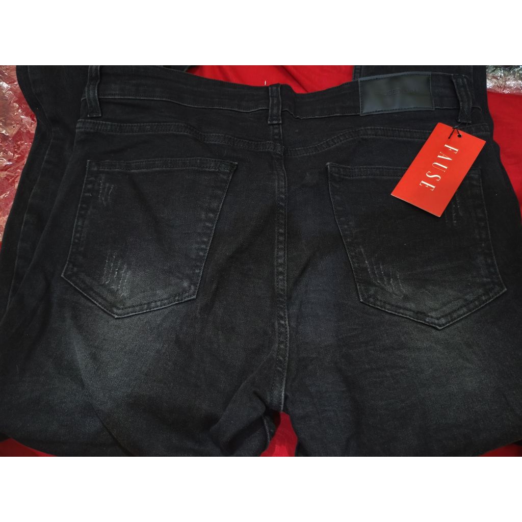 Fause S2 Jeans Biker Denim Celana Jeans