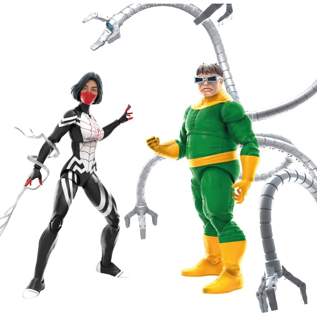 DISKON TERMURAH HEMAT Spider-Man Hasbro Marvel Legends Series 60th Anniversary Marvels Silk dan