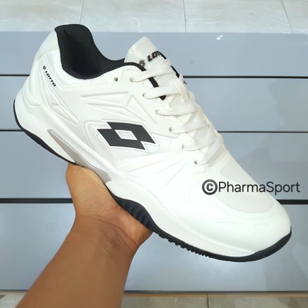 Sepatu Lotto Declan White Original Tennis Padel Original Authentic