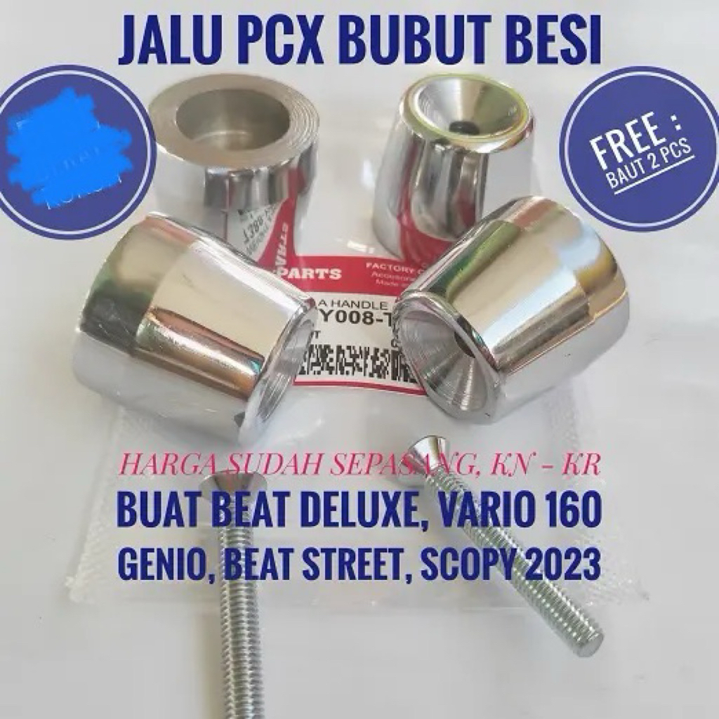 COD-PROMO JALU STANG PCX BUBUT PNP VARIO 160 BEAT DELUXE STYLO 160 PNP BERKUALITAS