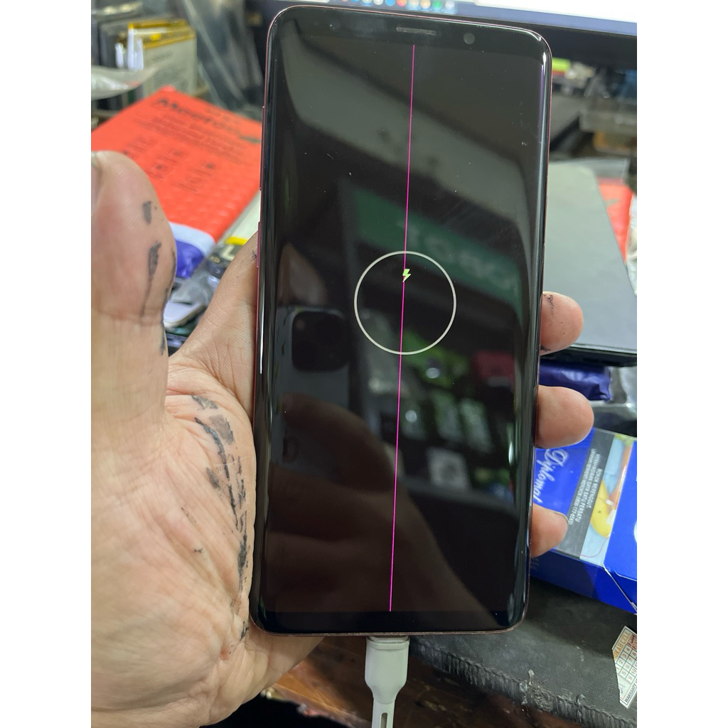 hp samsung s9 plus g965f original minus lcd selain itu normal