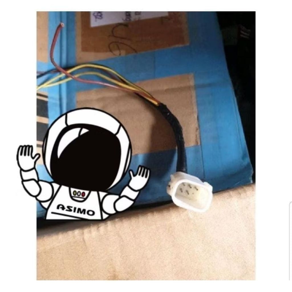 soket headlight pin 3 6 Original Toyota new innova kijang Zenix kabel socket konektor headlamp refle