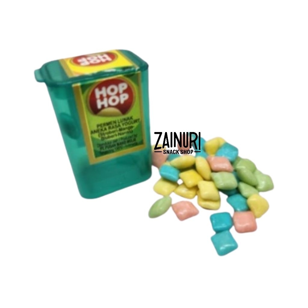 Permen Hop Hop Yogurt 80gr (20pcs) - Permen Jadul Nostalgia Favorit Anak 90an