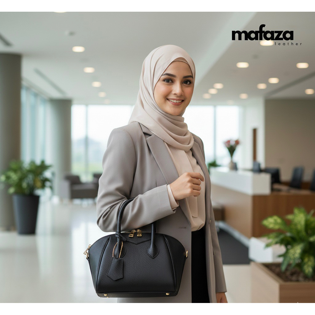 tas wanita bahan kulit asli model Givens l tas slempang