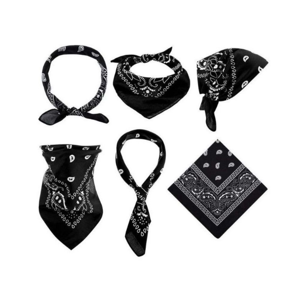 ACC Slayer Hitam Slayer Batik Hitam Bandana Hitam Bandana Batik Hitam Bandana Kain Hitam