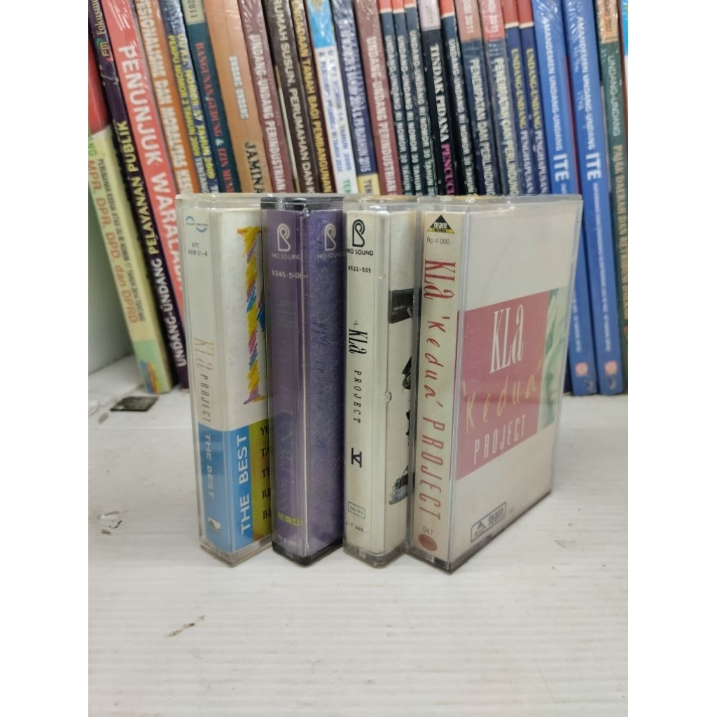 KASET PITA TAPE : KLA KEDUA PROJECT, THE BEST KLA PROJECT, KLA PROJECT V, KLA PROJECT UNGU