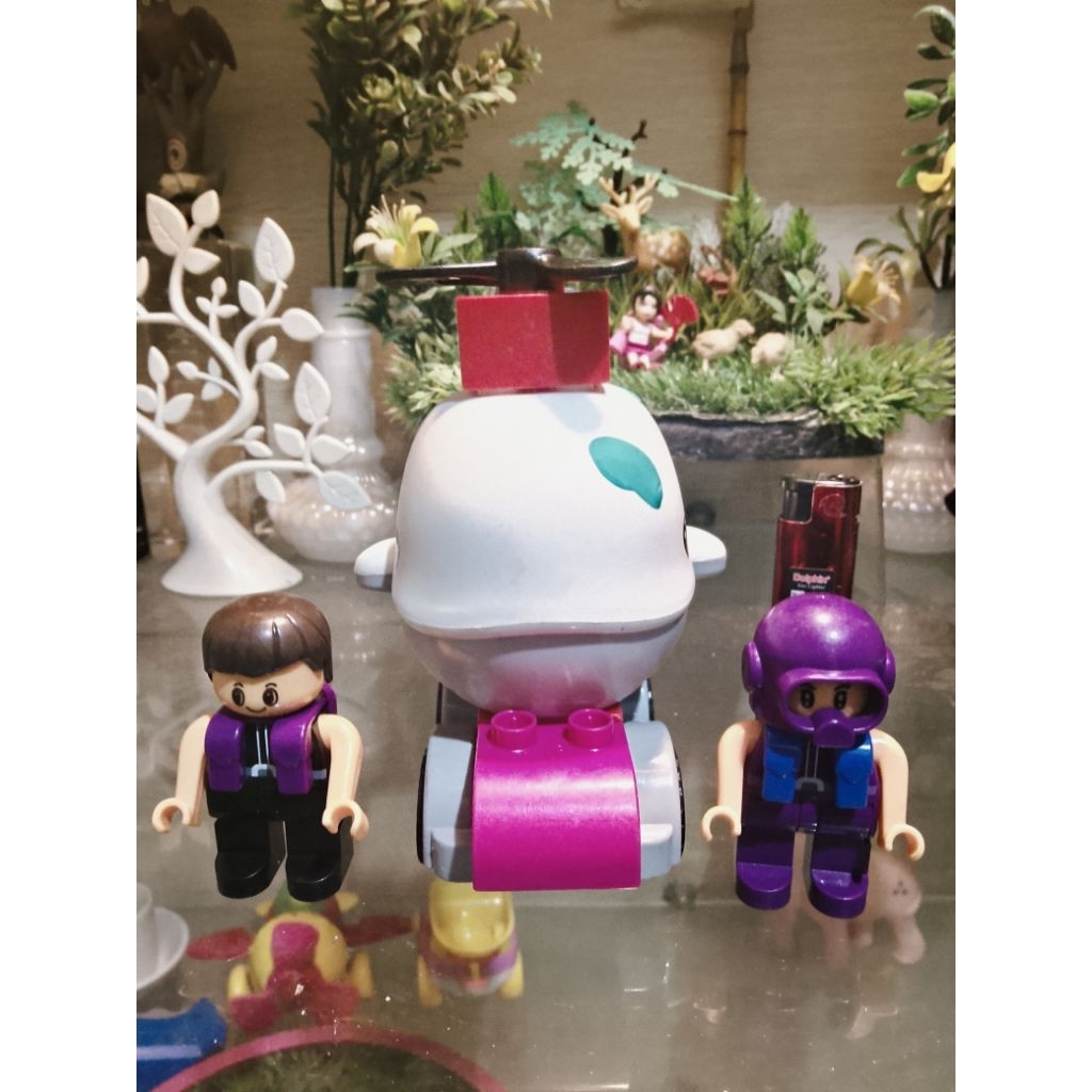 mainan edukasi duplo bekas baik