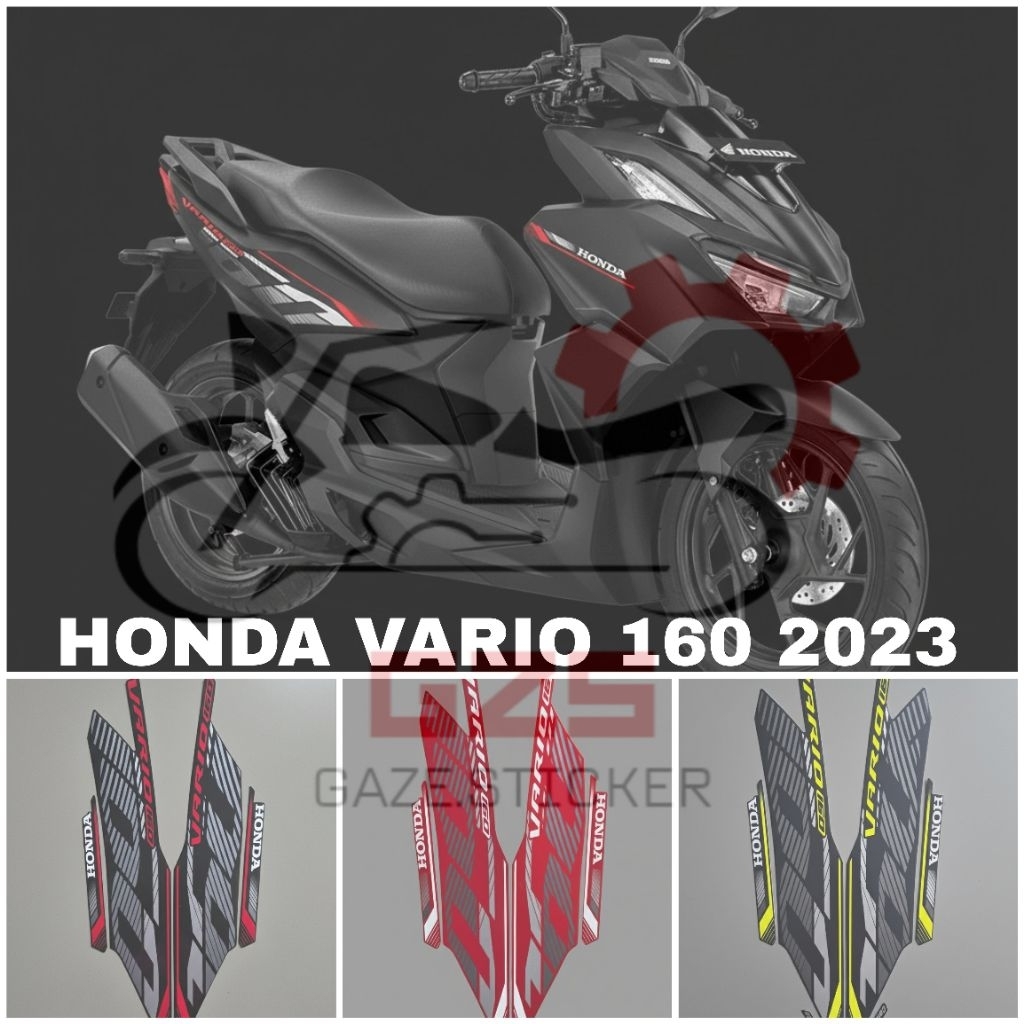 STICKER STRIPING MOTOR HONDA VARIO 160 2023