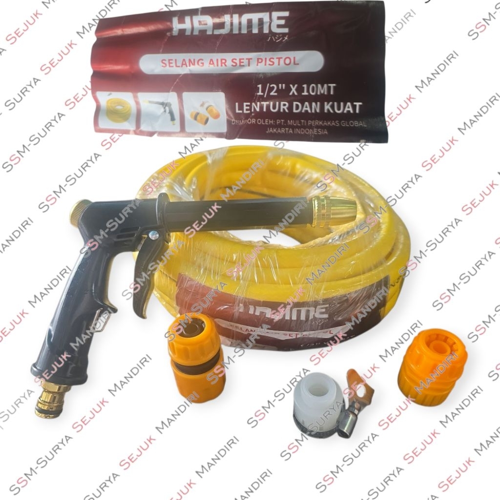 Selang Air 10 Meter + Gun Set