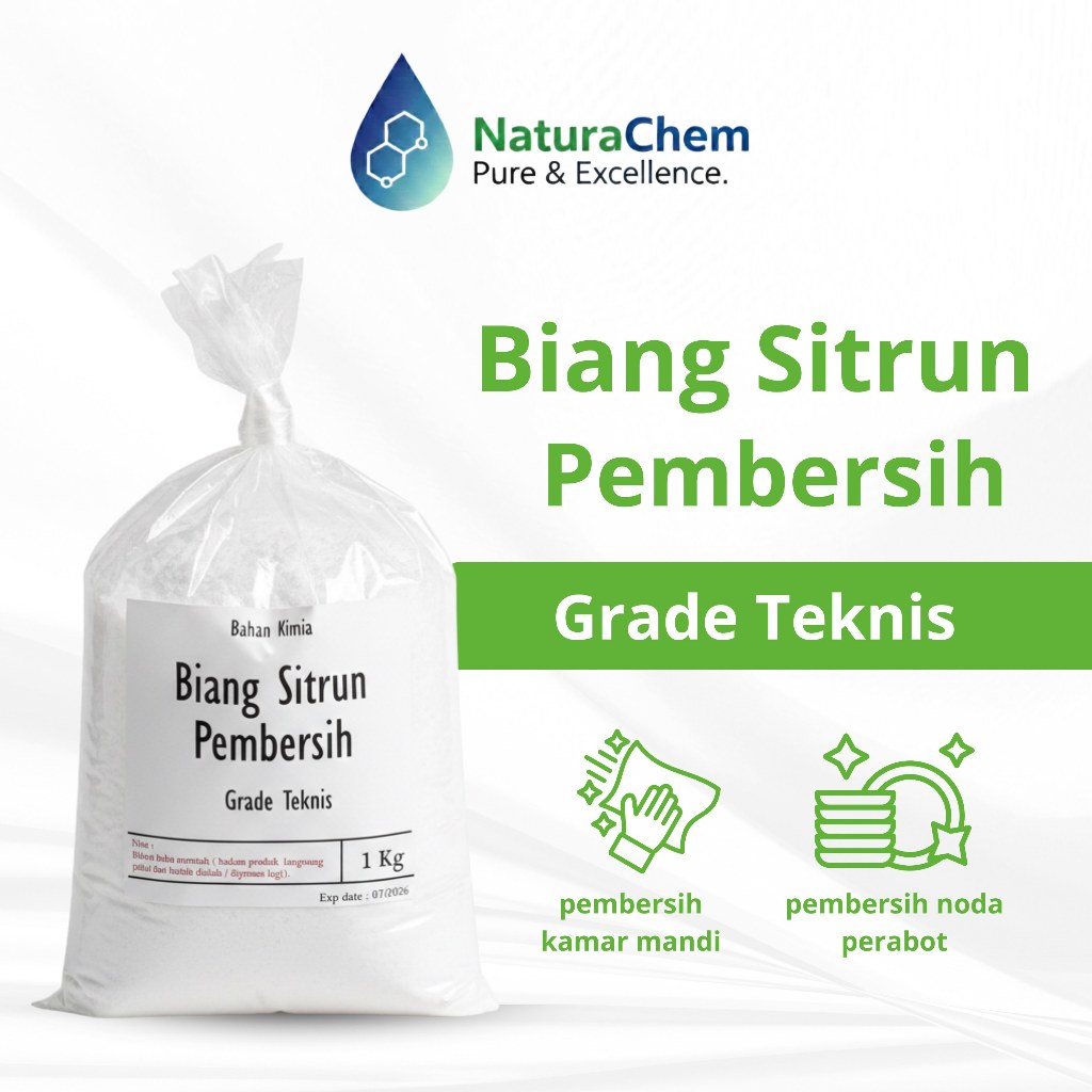 Biang Sitrun Pembersih Serbaguna Kerak Baju Perabot Dapur