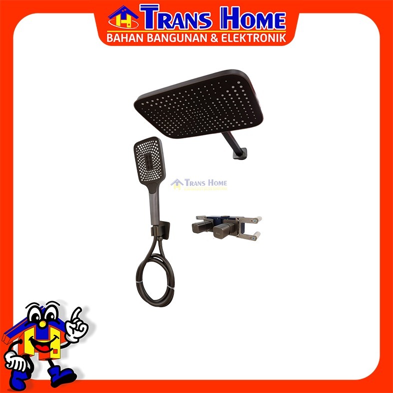 EBES WALL MOUNTED SHOWER FAUCET 1179020 GREY (EBES-NEW )