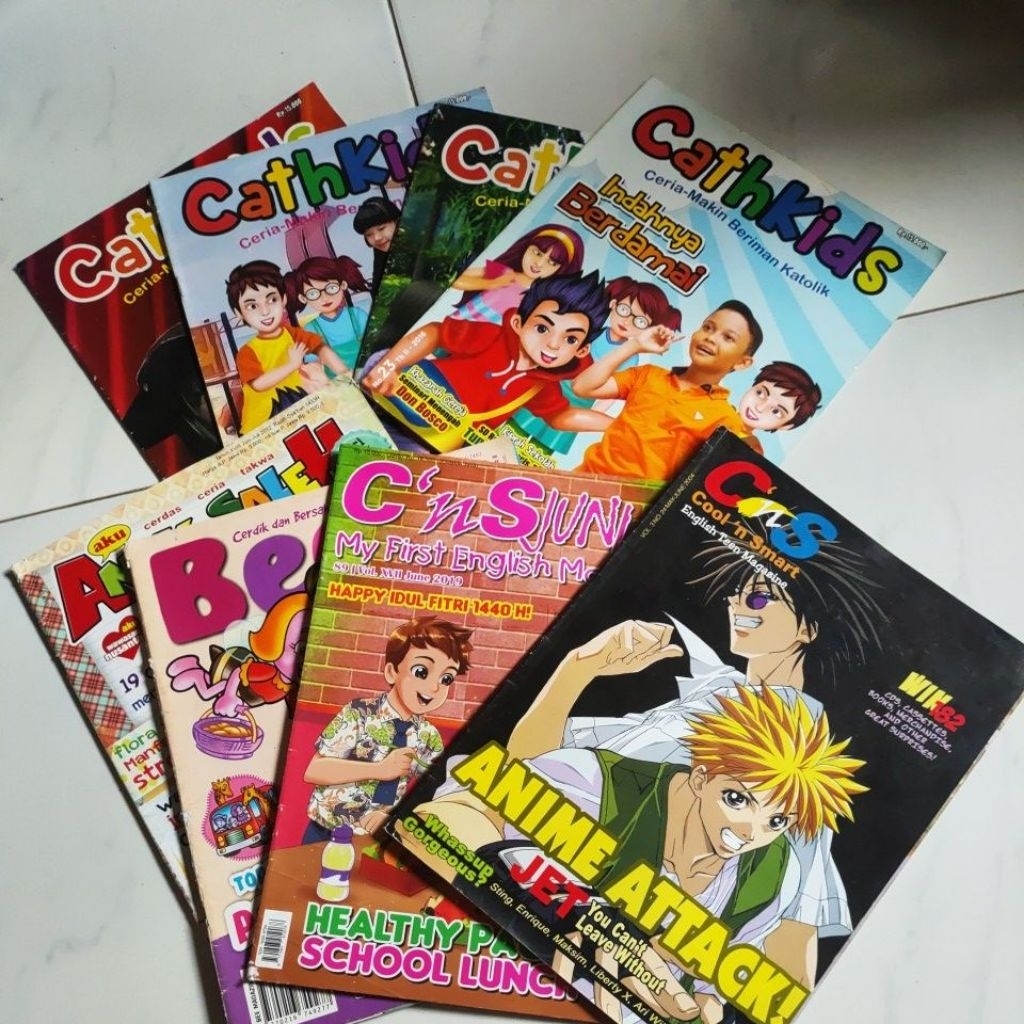 Majalah Anak Cathkids - Bee Magazine - Cool n Smart Original Preloved