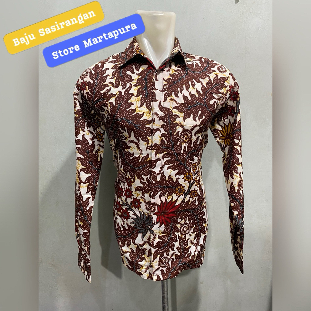 kemeja batik bahan unggul jaya