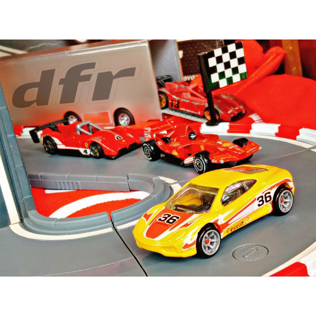 HOTWHEELS FERRARI MODENA SHELL LIMITED - RARE LEGEND (FERRARI RACERS SPESIAL VARIAN)