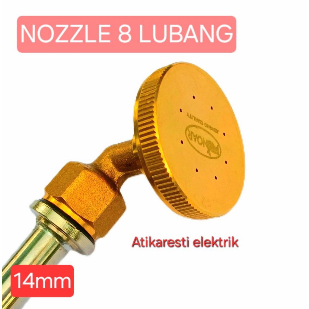 Nozzle 8 lubang kabut  spuyer sprayer tanki semprot