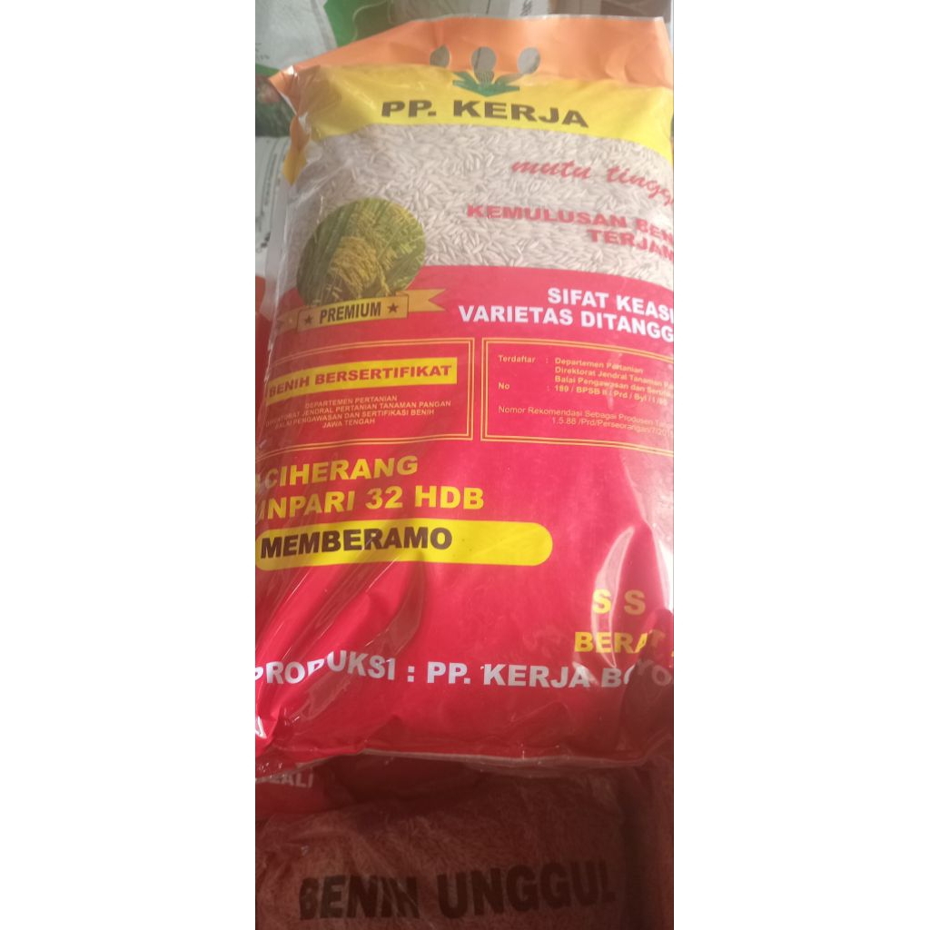 benih padi membramo pp kerja boyolali 1kg