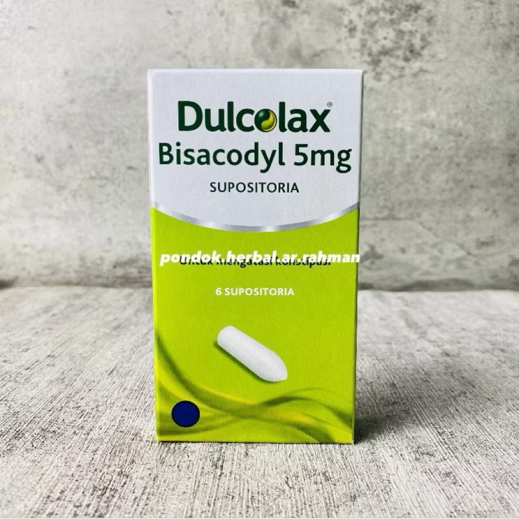 DULCOLAX SUPOSITORIA 5mg