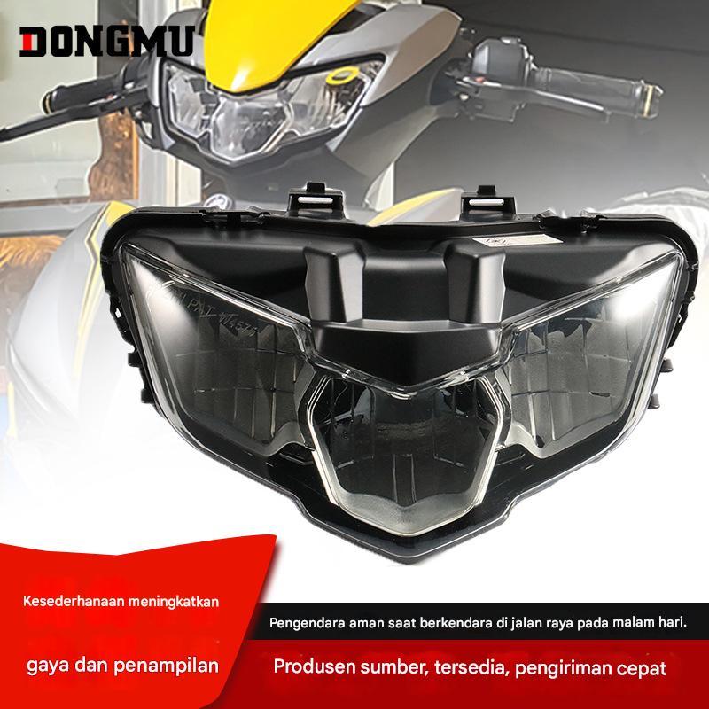 Lampu depan LED berkualitas tinggi untuk Yamaha Y15ZR V2, penerangan maksimal daya tahan panjang sdi