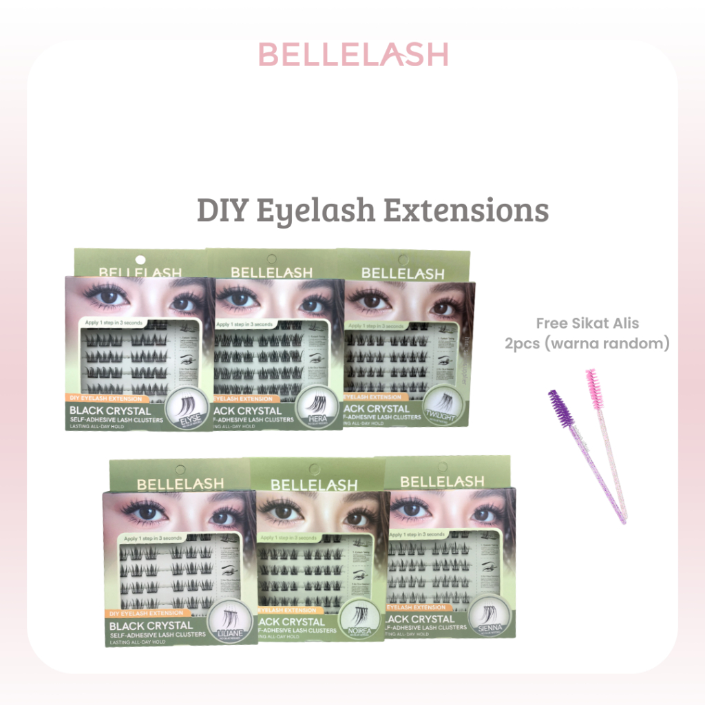 Eyelash Extension Bulu Mata Korea DIY  Tanpa Lem