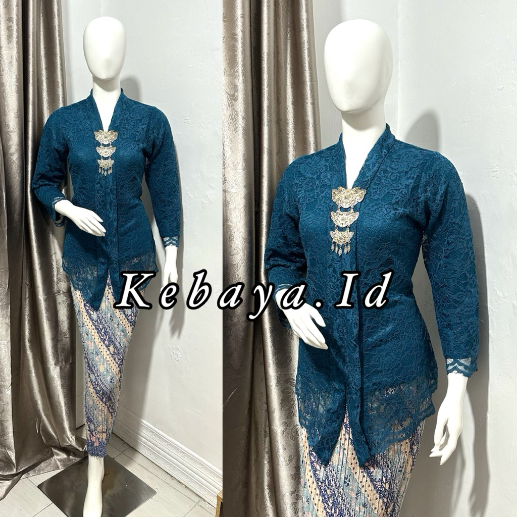 (FREE BROSS) KIRANA OL - KEBAYA FLOY KARTINI MODERN - KEBAYA BROKAT BUSUI MODERN - KEBAYA PESTA - KE