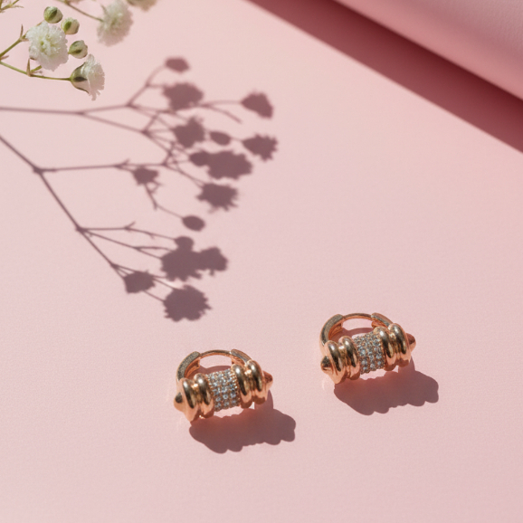 Lumia Jewelry Anting Wanita Gold A. 3983