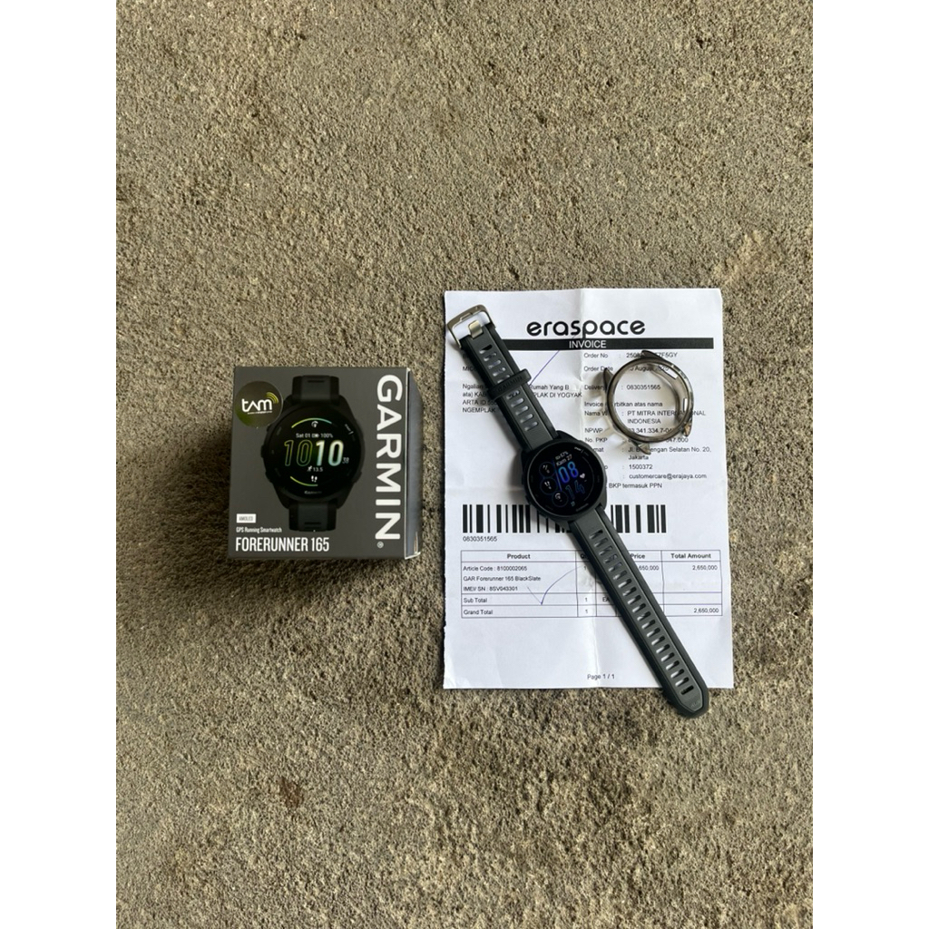 (USED) Garmin Forerunner 165 black