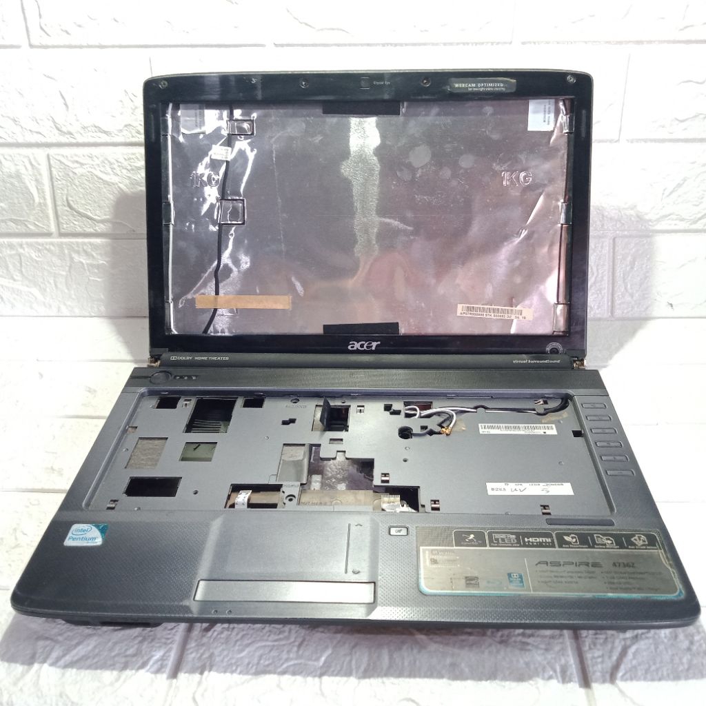 Casing body kesing case acer aspire 4736 series 4736z 4736g ori non mulus