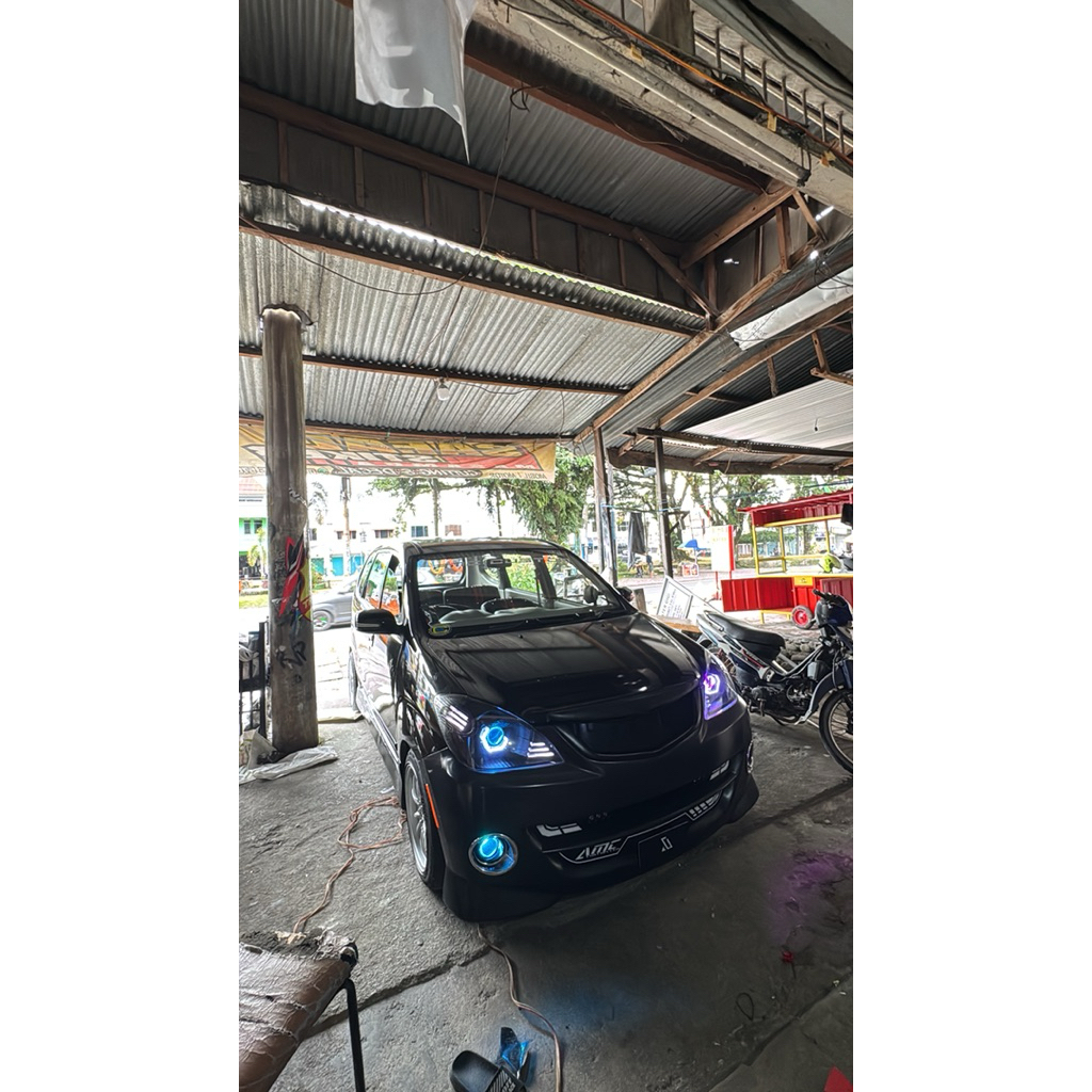 headlamp custom biled avanza old