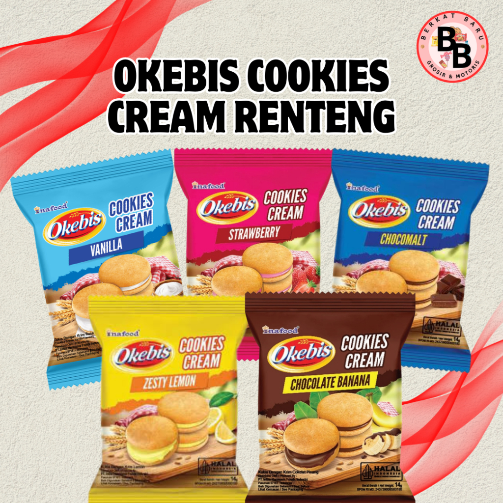 [BB SNACK] INAFOOD COOKIES CREAM 10gram