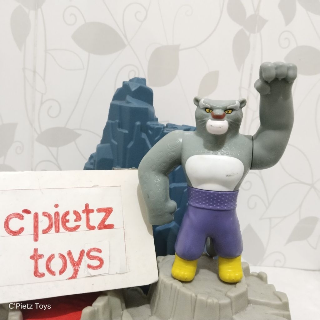 Figure Burger King DWA Kungfu Panda Tai Lung - Kungfu Panda 4 Series (Second/Preloved)