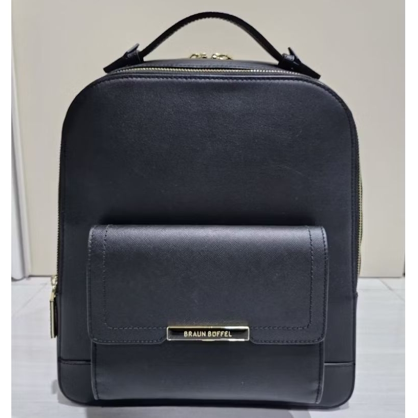 Braun Buffel Tas Ransel Ori Preloved Hitam