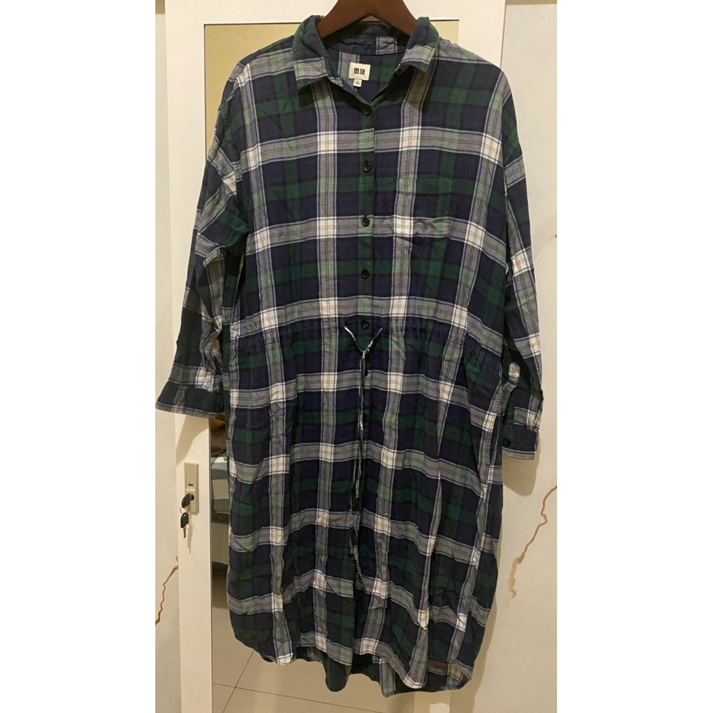 PL Tunik Flanel Uniqlo