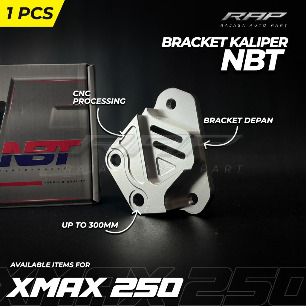 BREKET KALIPER/BRACKET CALIPER DEPAN XMAX 250 DISC 300MM 4P XMAX250 NBT