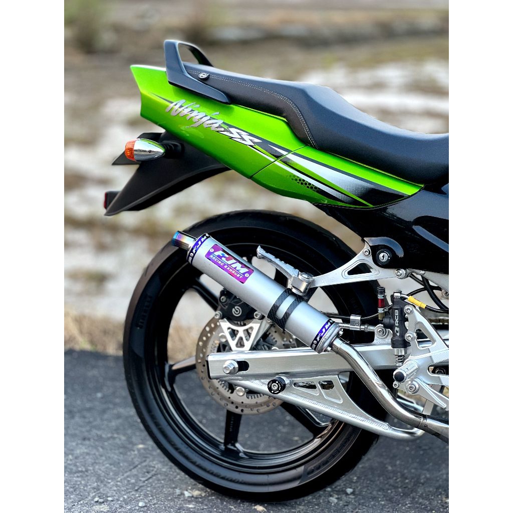 KNALPOT NINJA R RR SS ORIGINAL FJM RACING EXHAUST