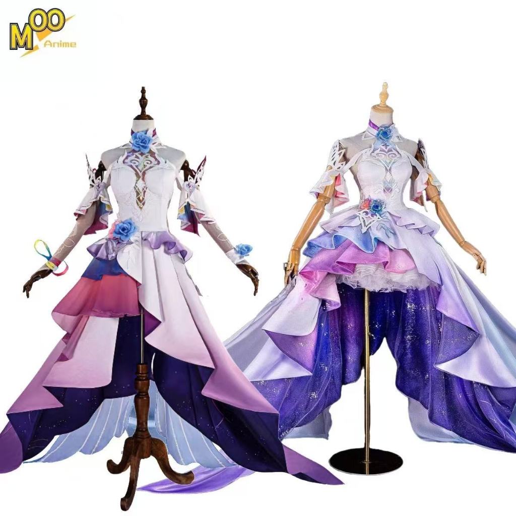 Honkai：Star Rail cosplay costume Cyrene cosplay costume and wig and shoes Cyrene Ordinary style and 