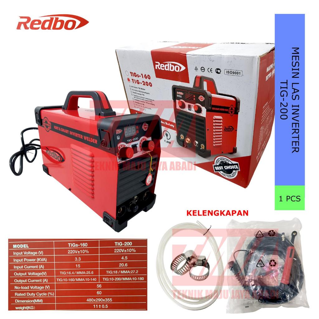 REDBO Mesin Las Argon TIG-200 TIG200