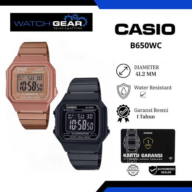 Jam tangan unisex Casio B650WB / B650WC
