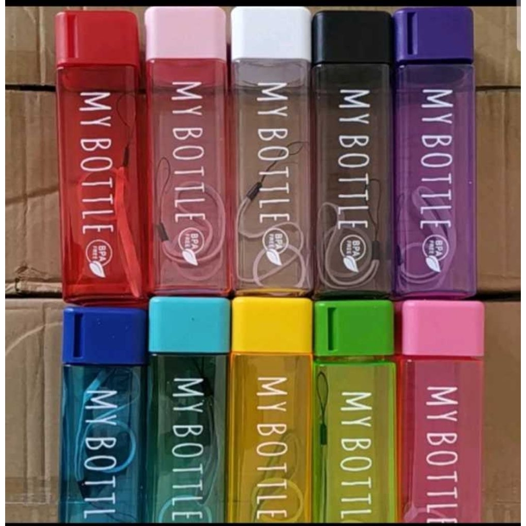 /BOTOL MINUM PLASTIK MY BOTLE KOTAK/