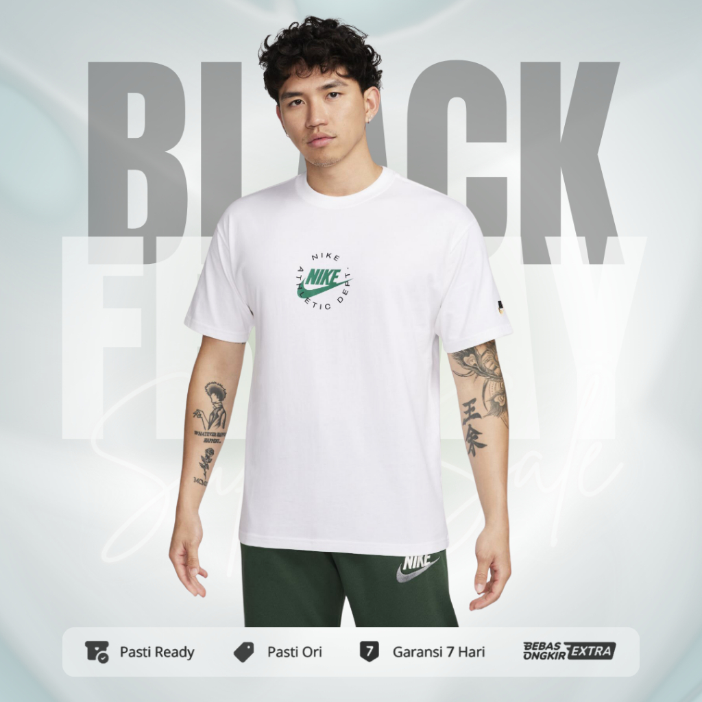 Kaos Nike Original Pria Sportswear NCPS Tee - White FN7224