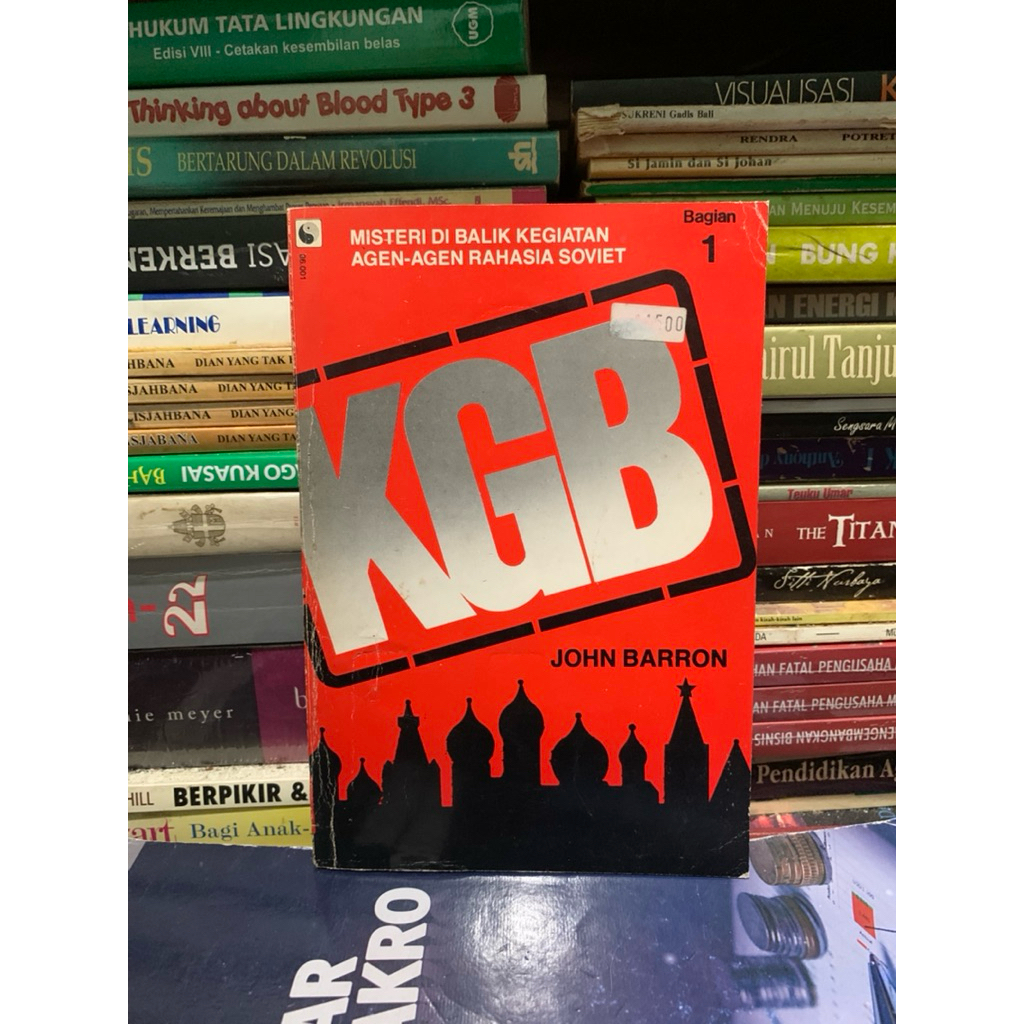 Misteri di balik kegiatan agen agen rahasia soviiet kgb by John barron ORIGINAL