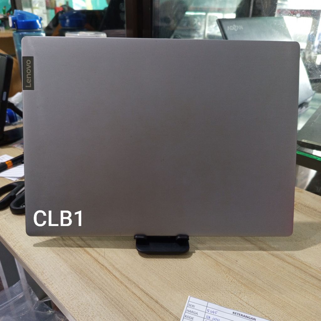 [ SILVER ] Casing LCD belakang Lenovo Ideapad S145-14AST bisa untuk V14-ADA Normal Tested Seken Orig